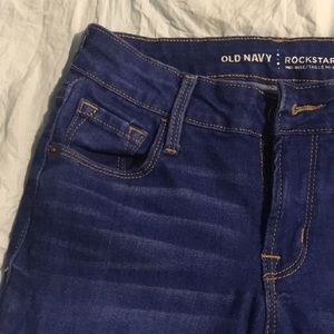 Mid rise skinny jeans